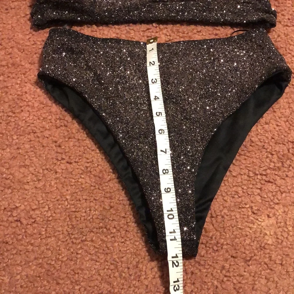 Windsor Sparkly Black & Silver Sexy 2-piece Set